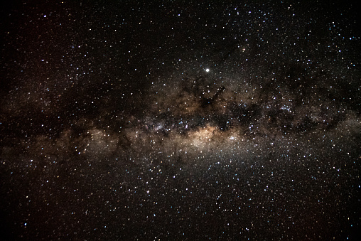 Night Sky Views on Santa Cruz Trek in Huscaran National Park in the Cordillera Blanca in Northern Peru