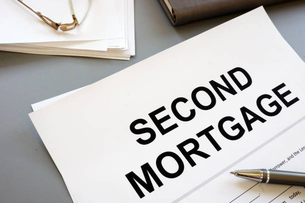 istock Business photo shows printed text second mortgage 1170172938