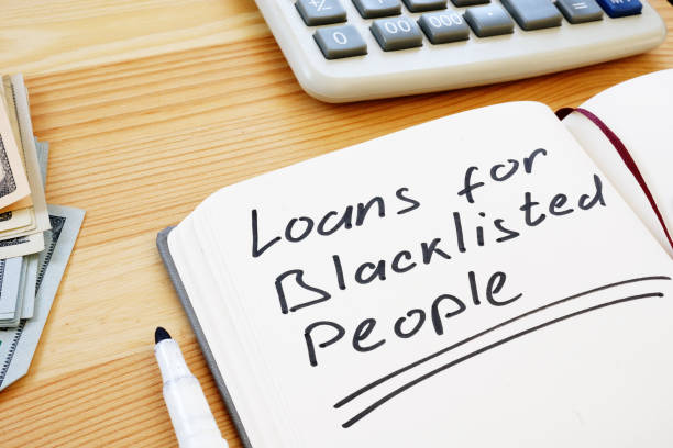 istock Writing note shows the text loans for blacklisted people 1170172990