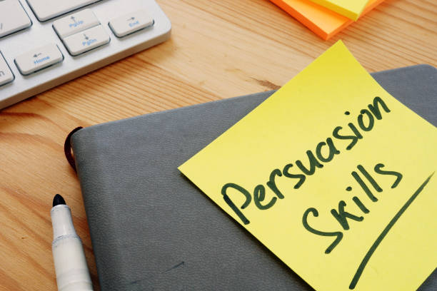 istock Conceptual hand writing text showing Persuasion Skills 1170173030
