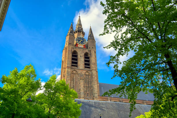 istock Oude Kerk in Delft, the Netherlands 1170174705