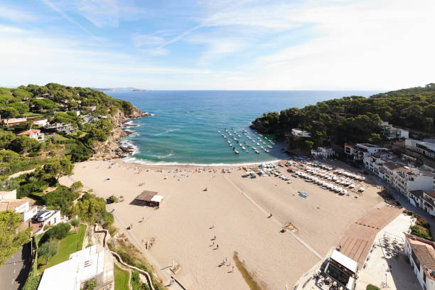 istock Beach as seen from above in Costa Brava, Catalonia, Spain 1170175401