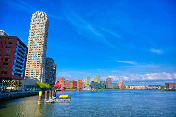 istock Canals and waterways in Rotterdam, the Netherlands 1170179208