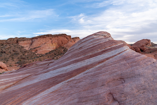 Red rocks in valley of fire national park