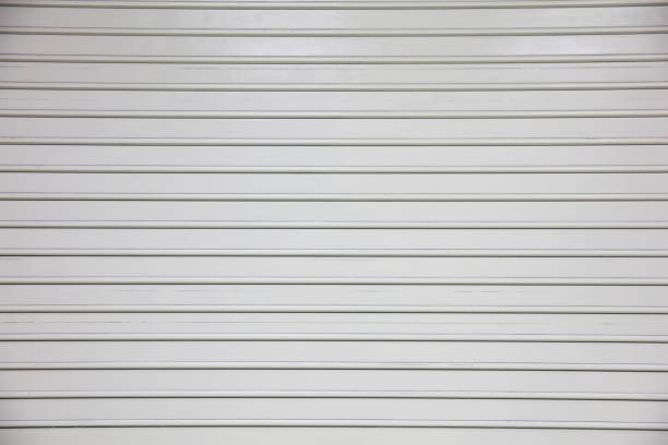 istock Background partern of steel shuttle door,Rolling shutter metal gate 1170183445