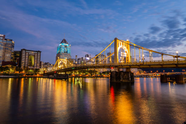 istock Blue hour from the Allegheny Landing 1170184545