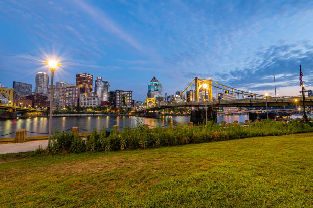 istock Blue hour from the Allegheny Landing 1170184548