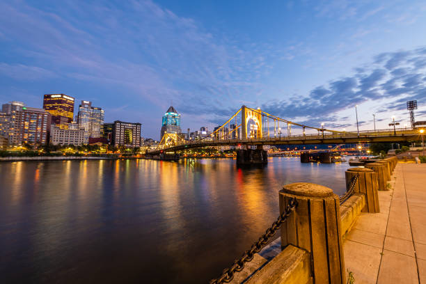 istock Blue hour from the Allegheny Landing 1170185364