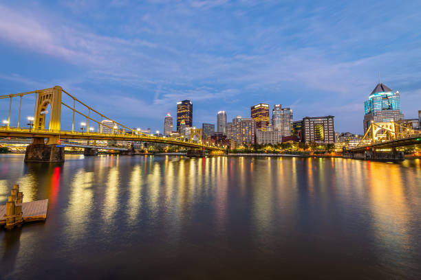 istock Blue hour from the Allegheny Landing 1170185440