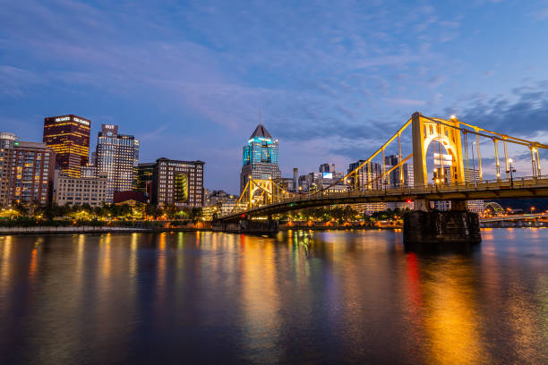 istock Blue hour from the Allegheny Landing 1170185526