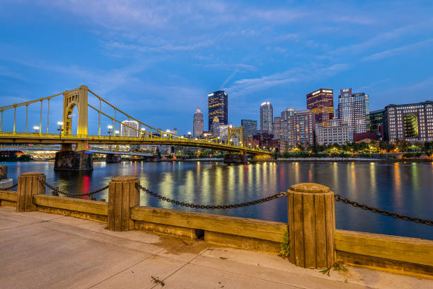 istock Blue hour from the Allegheny Landing 1170185528