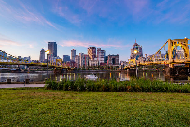istock Sunrise over Pittsburgh from the Allegheny Landing 1170186457
