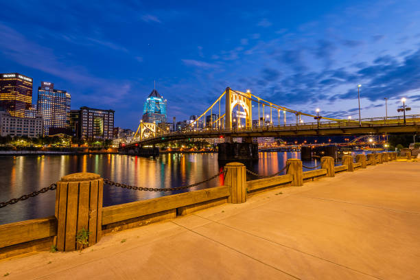istock Blue hour from the Allegheny Landing 1170187272