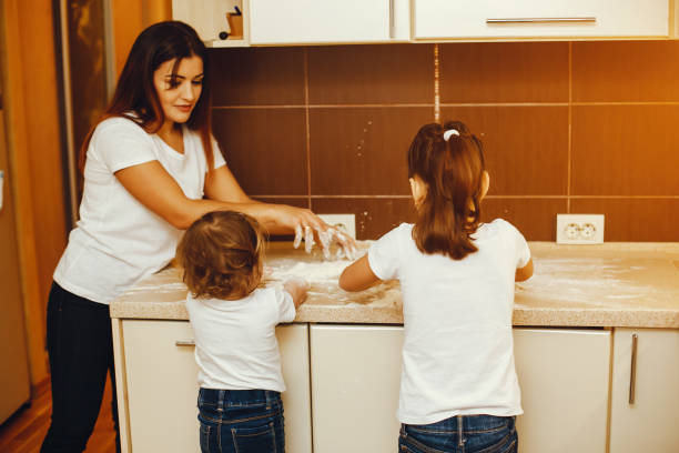 istock mother with children 1170187381