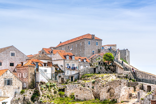 Croatia, Dubrovnik, Fortress Lovrijenac, National Landmark, Adriatic Sea
