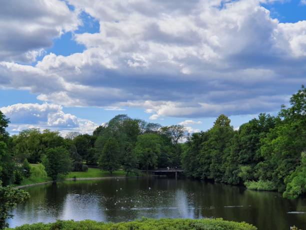 istock Lake in Frogner Park, Oslo 1170195385