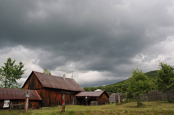 istock Storm Clouds over rural New York 117019661