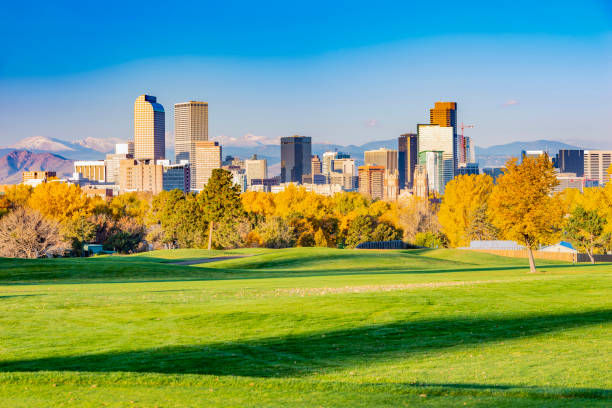 istock Scenic of Denver Colorado skyline 1170201510