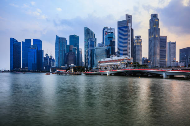 istock Singapore city skyline 1170205077