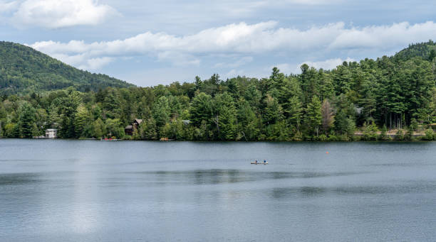 istock Canoeing on Lake Placid 1170209154