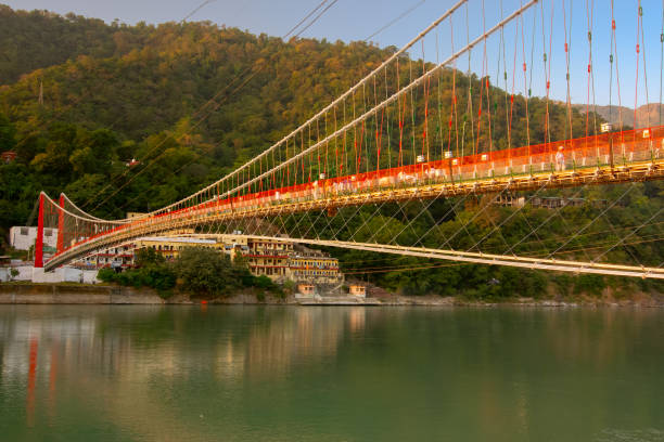 istock Ramjhula bridge , Uttarakhand , India 1170209164