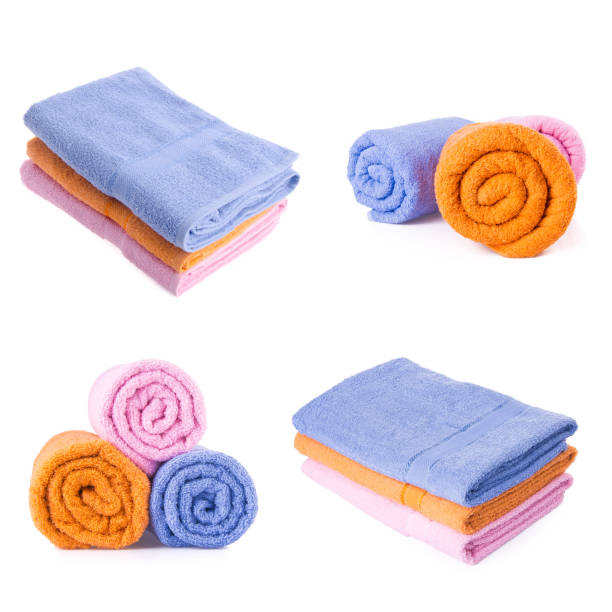 istock towel or bath towel on a background 1170210457