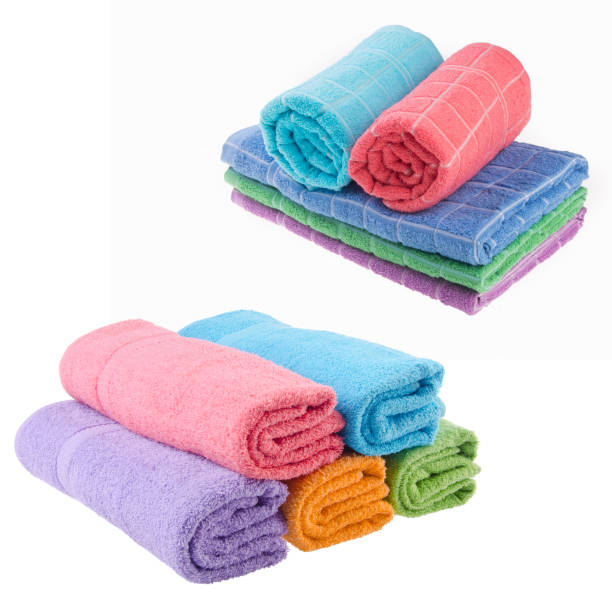istock towel or bath towel on a background 1170211486