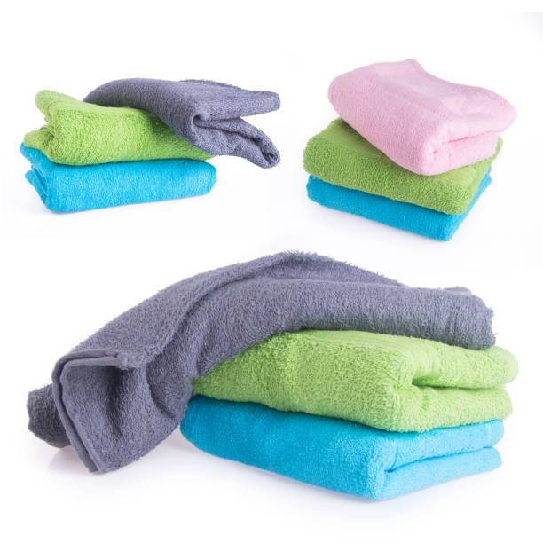 istock towel or bath towel on a background 1170211499