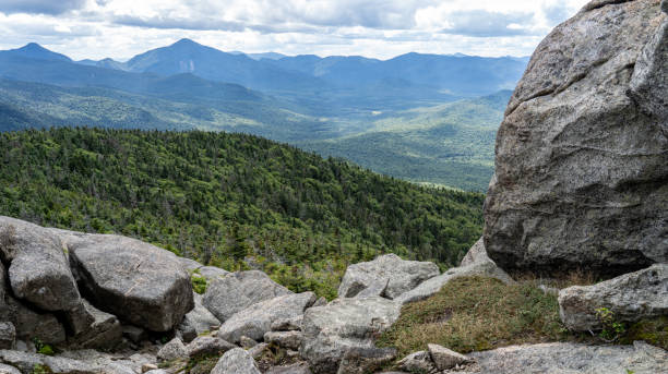 istock mountain range from top of rocky peak 1170214779