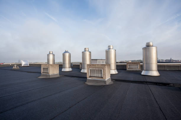 istock Chimney on the roof 1170222819