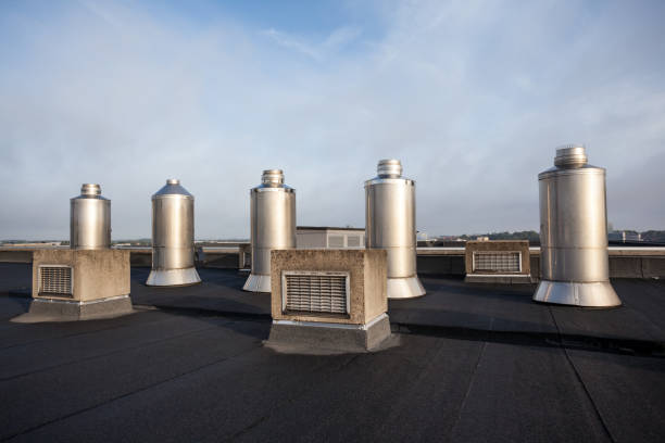 istock Chimney on the roof 1170222822