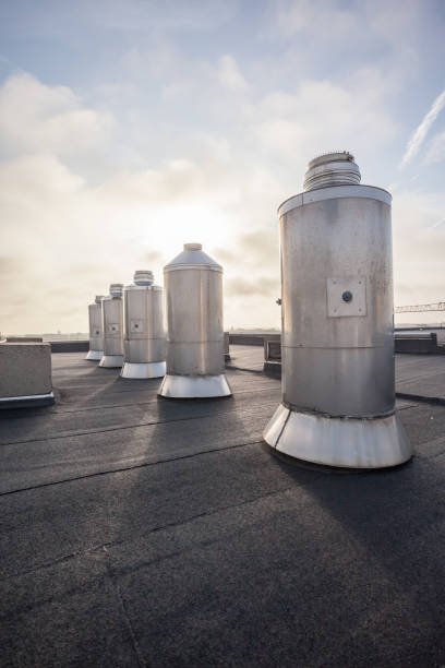 istock Chimney on the roof 1170222837