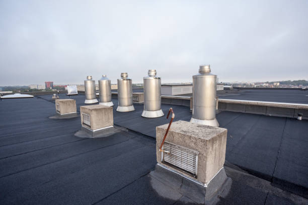 istock Chimney on the roof 1170222845