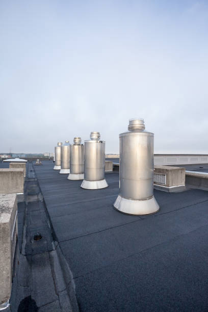 istock Chimney on the roof 1170222853