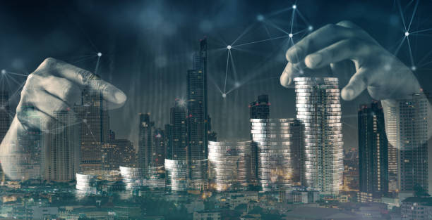 istock business financial ideas concept money coin stair stack black background 1170228865