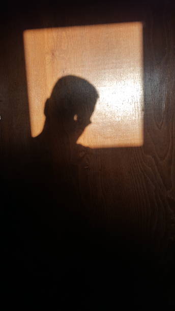 istock shadow on a wooden door 1170228979