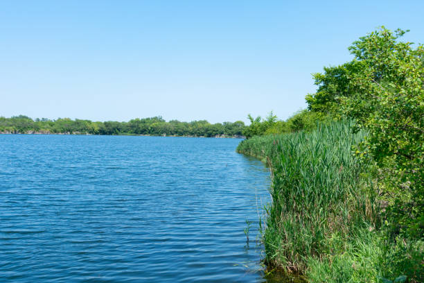 istock Water Filled Quarry in Suburban Lemont Illinois 1170229057