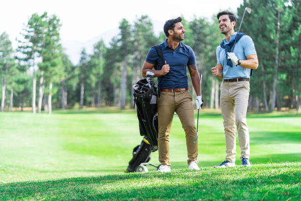 istock Friends Playing Golf on a Beautiful Sunny Day 1170231357
