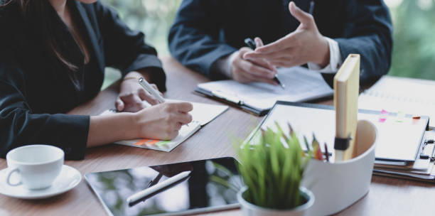istock Business team brainstorming their strategy 1170240229