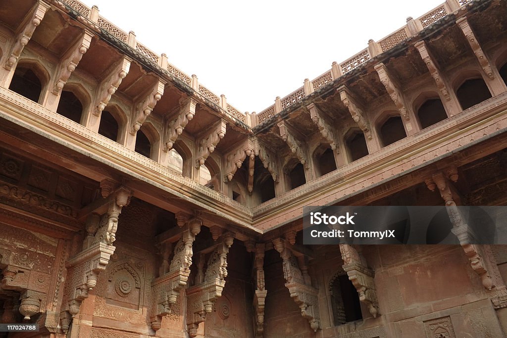 fort Agra details 2 - Lizenzfrei Agra Stock-Foto