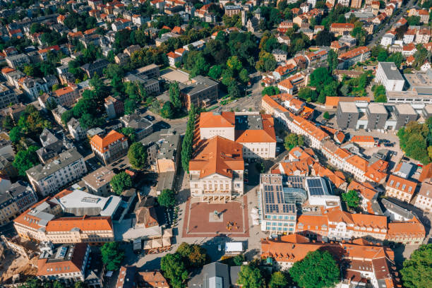 istock Aerial view of Weimar, Germany 1170250377
