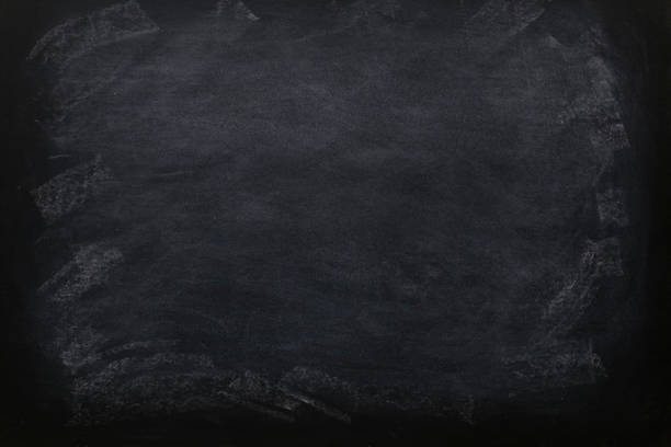istock Blank chalkboard for black background texture concept for education. blackboard is a reusable writing surface on which text or drawings are made. is also used to create custom chalkboard art. 1170253758