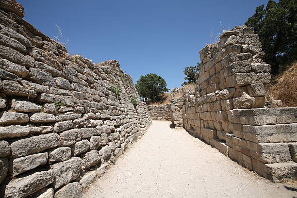 Troy archaeological site, Turkey.
