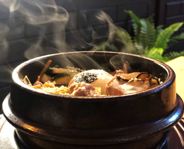 istock BIBIMBAP, Healthy eating.KOREAN MIXED RICE WITH MEAT AND ASSORTED VEGETABLES 1170265239