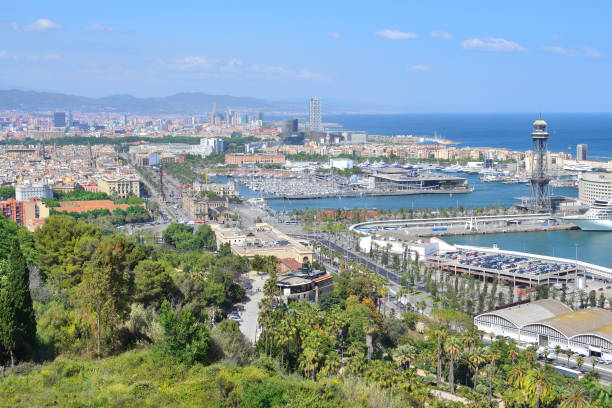 istock Spain. Top-view of Barcelona 1170268364