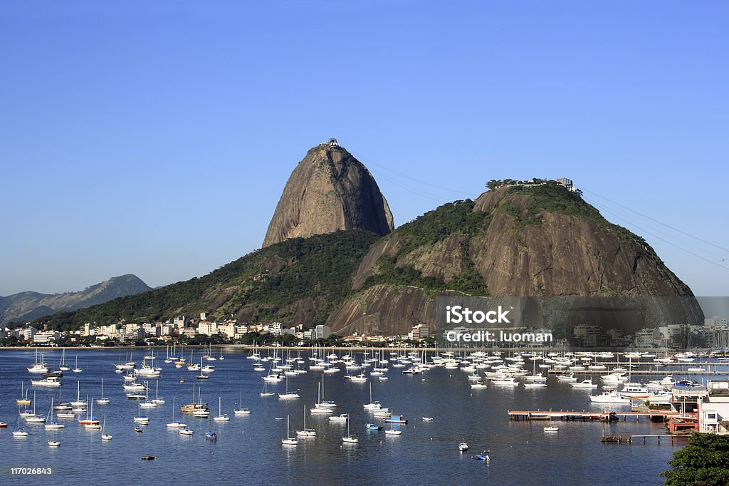 Na Głowę Cukru w Rio de Janeiro - Zbiór zdjęć royalty-free (Bez ludzi)