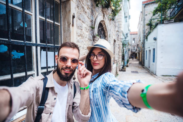 istock Couple on holiday in Budva 1170271310