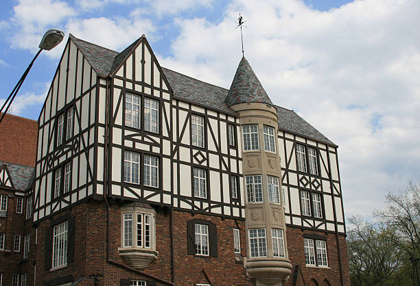 istock Building, Dutch Architecture, Ann Arbor, Michigan, USA. 117027264