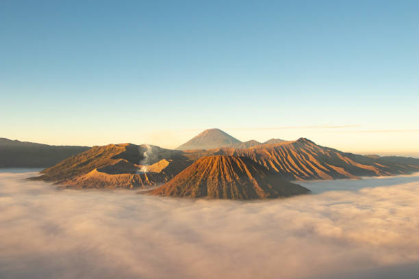 istock Indonesia famous place attraction for tourist Mount Bromo in east java is an active volcano and part of the Tengger massif, Java, Indonesia 1170273659