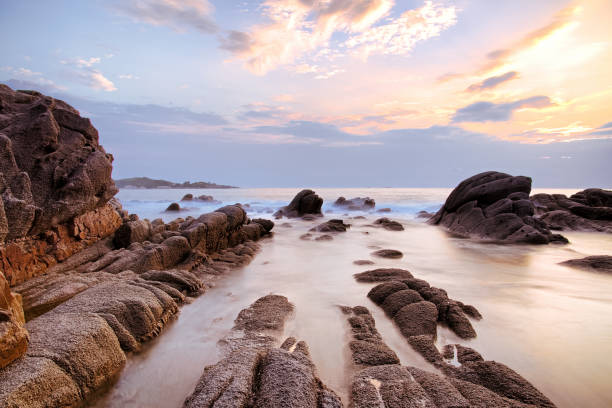 istock Gangwon-do Goseong waterfront waves VD702 1170273826